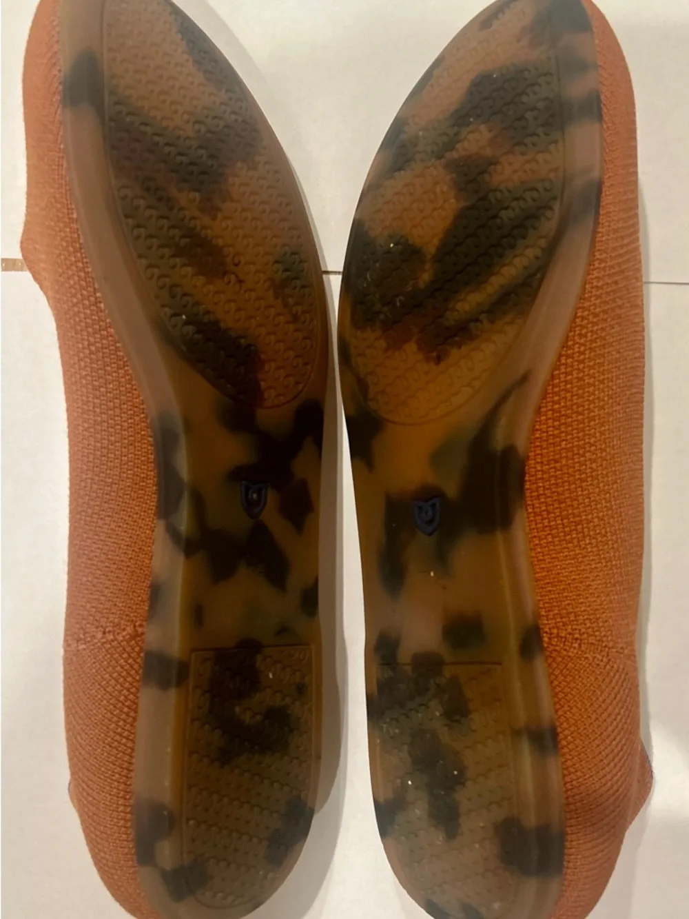 Rothy's Persimmon Round Toe Women’s  Flats Shoes Size 7.5 - Picture 3 of 4